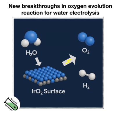 New breakthroughs in oxygen evolution reaction for water electrolysis 